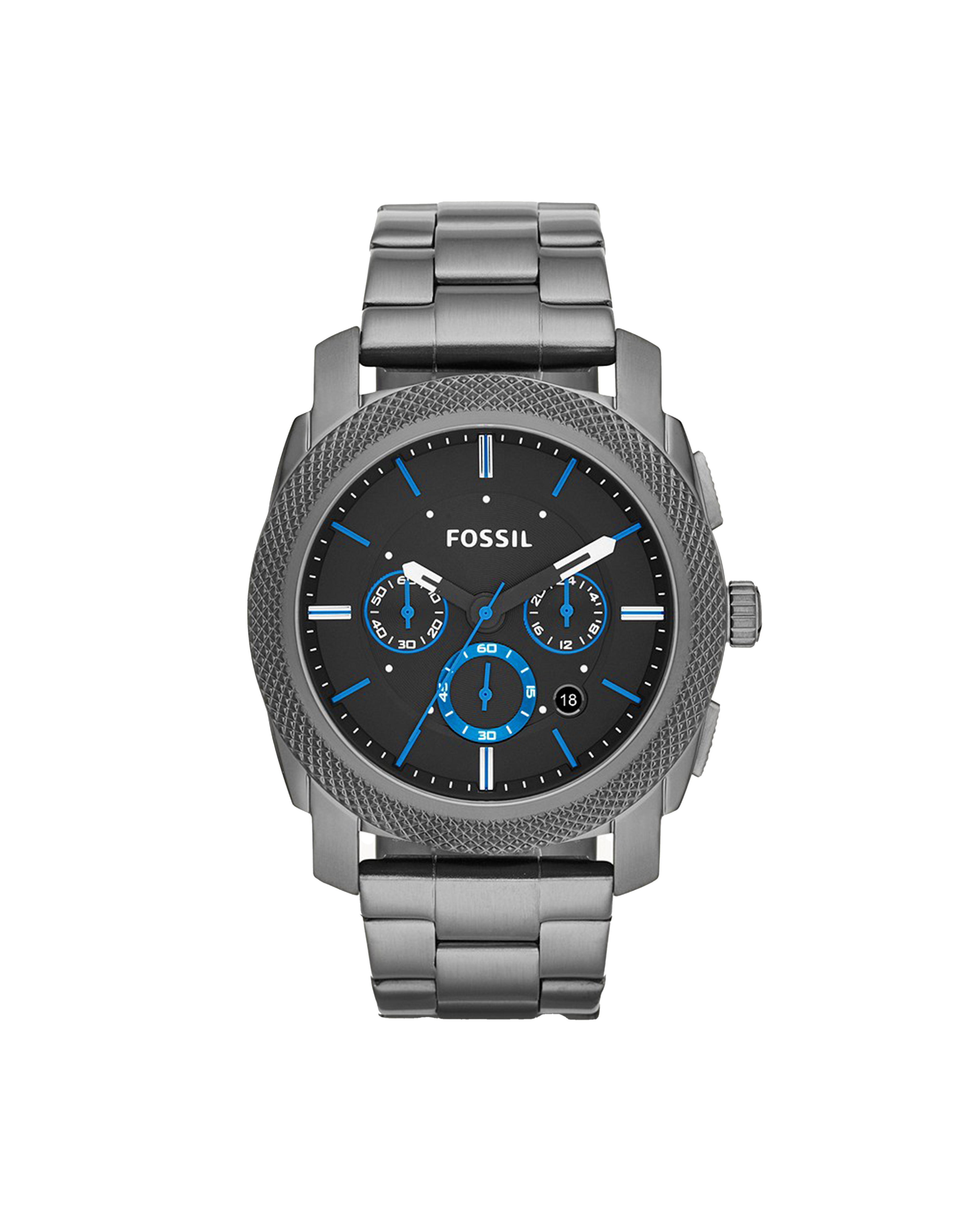 Fossil Smoke Stainless Steel Men's Watch - FS4931